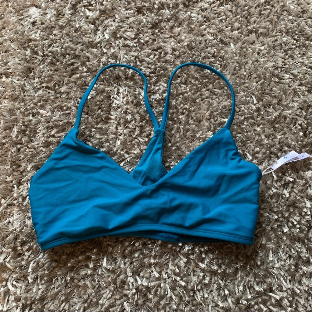 Bikini Village blue swimming top